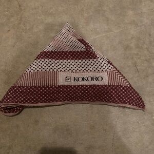 Kokoro Pink Silk Scarf